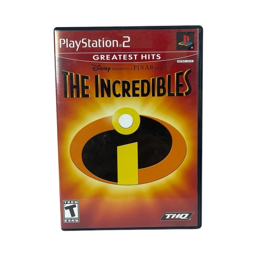PlayStation 2 Disney Pixar The Incredibles Video Game